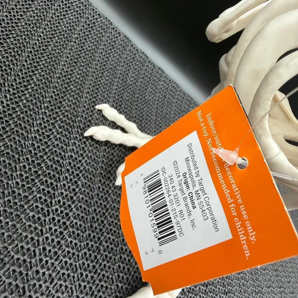 Hyde and Eek Boutique Halloween Chicken Skeleton Indoor Outdoor Prop 2024 New